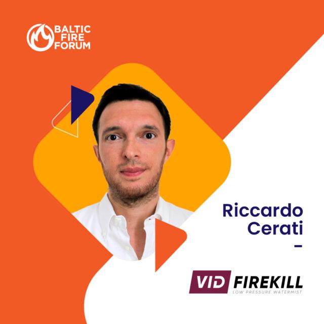 Speaker Promat Riccardo vid firekill
