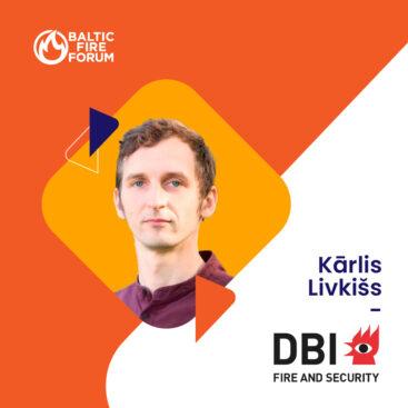 Karlis Livkiss Baltic Fire Forum speaker